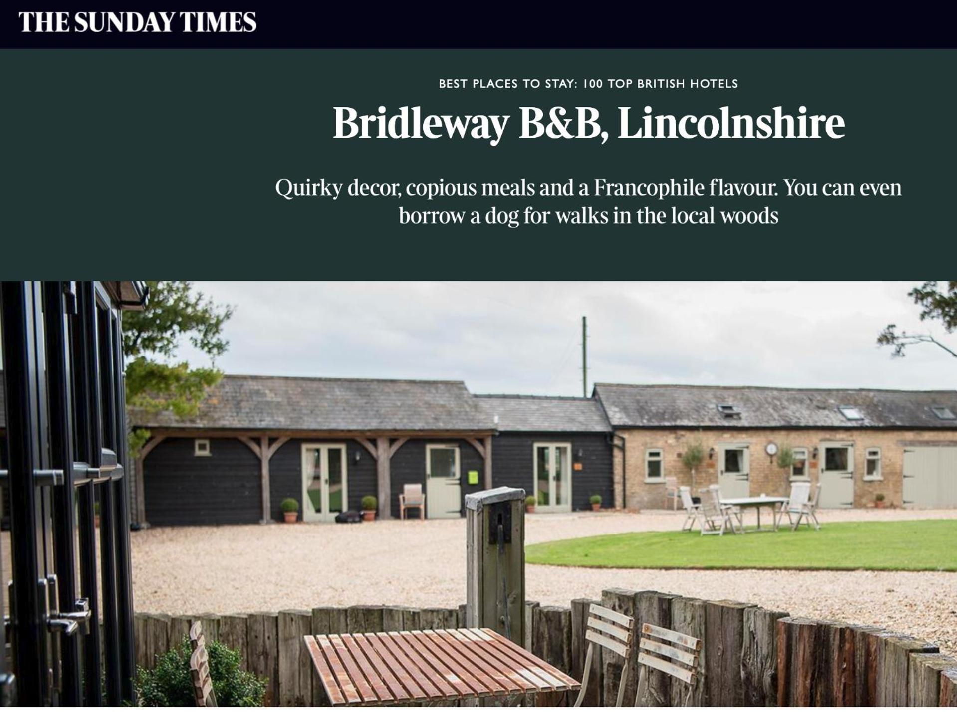 Bridleway Bed & Breakfast Hackthorn Esterno foto